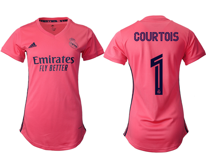 2021 Real Madrid away aaa version women #1 soccer jerseys->women soccer jersey->Women Jersey